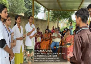 Role play on World breastfeeding Week theme 2024- “Closing the Gap: Breastfeeding support for all”